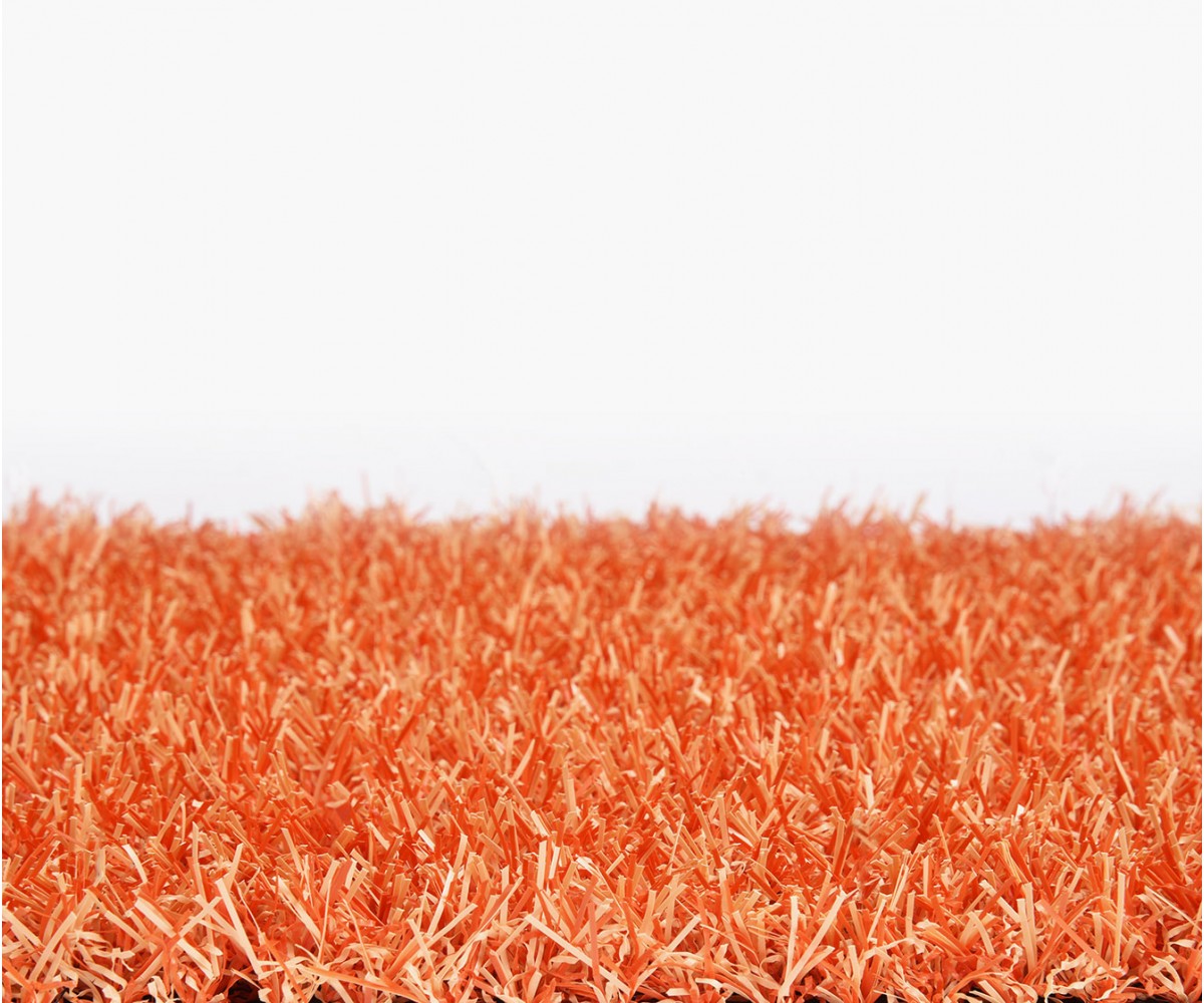Orange Artificial Grass Exelgreen