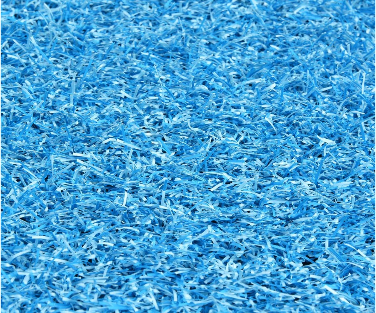 gazon synthétique Exelgreen bleue, classement feu, BflS1, évènementiel