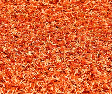 Gazon Synthétique Décoration Orange