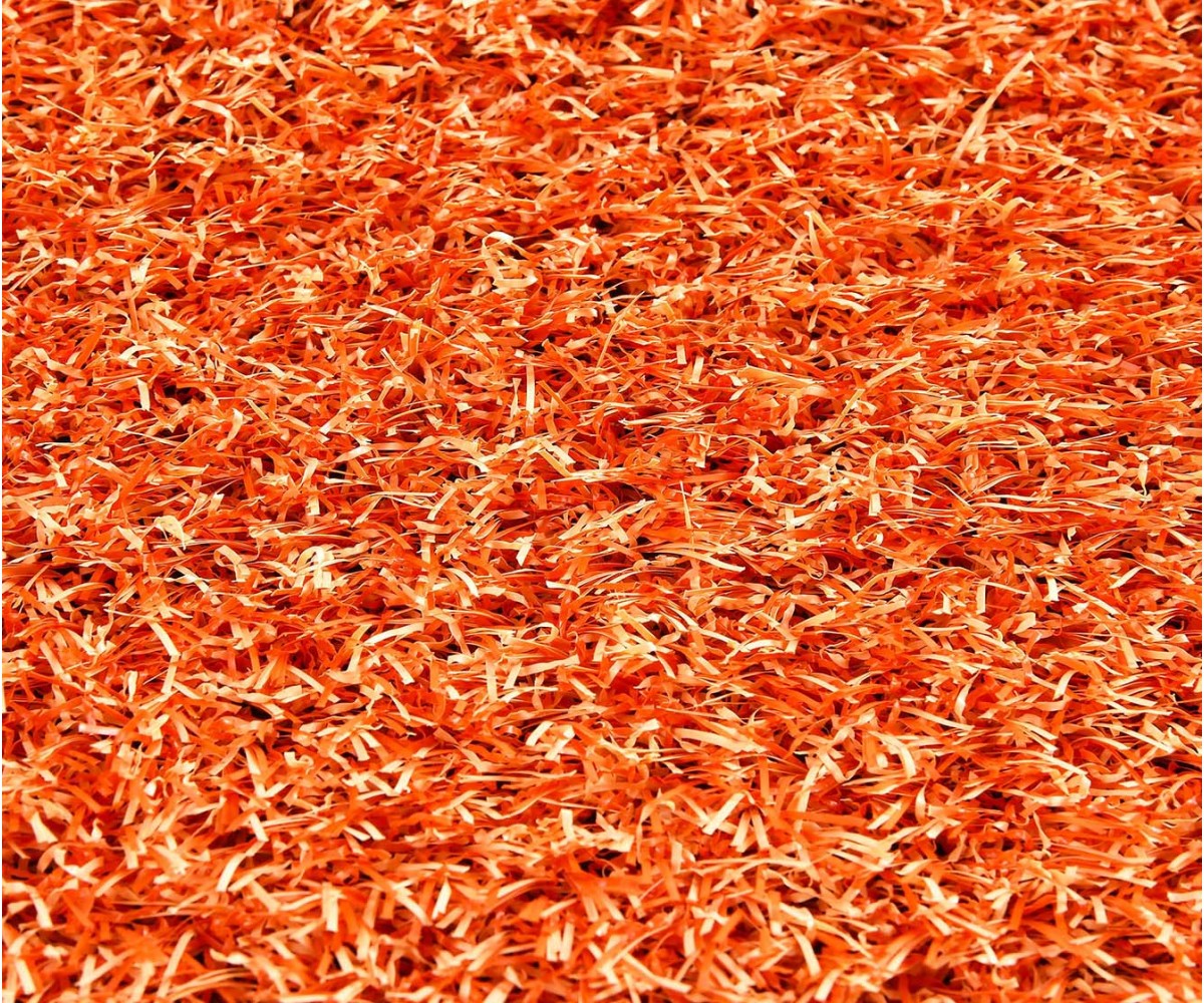 Orange artificial grass 20mm Bfls1