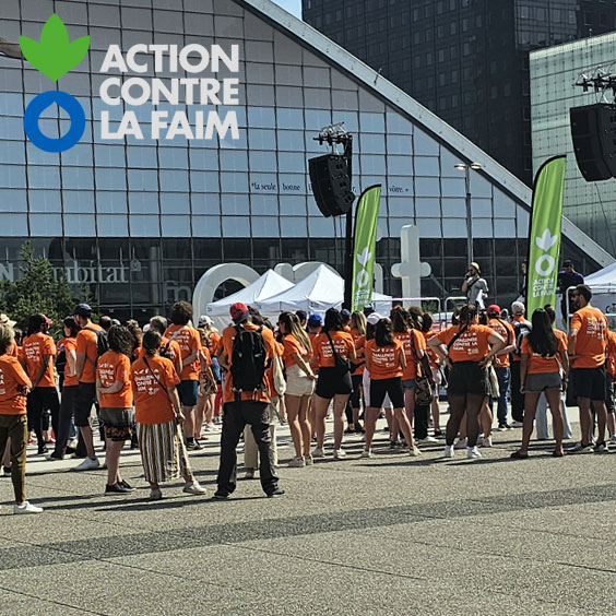 équipes challenge action contre la faim