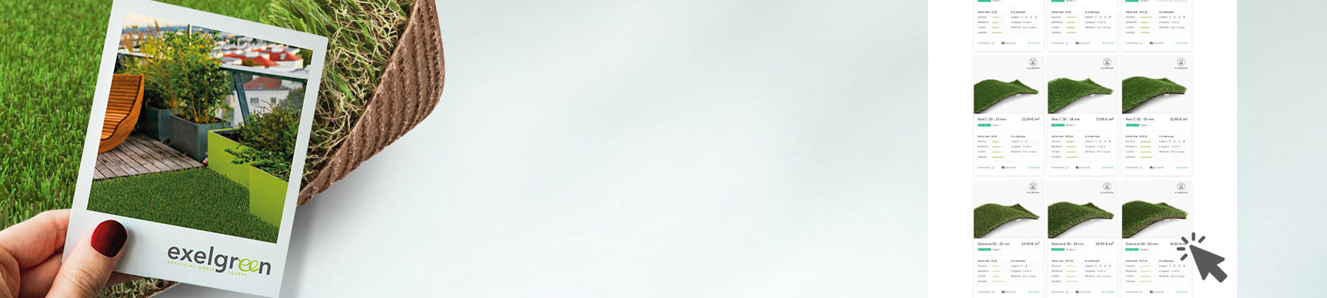 Gazon synthétique Slide background